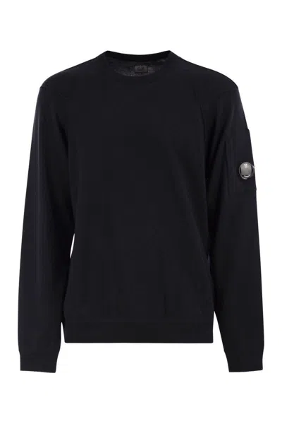 C.P. COMPANY C.P. COMPANY SEA ISLAND COTTON CREW-NECK JUMPER