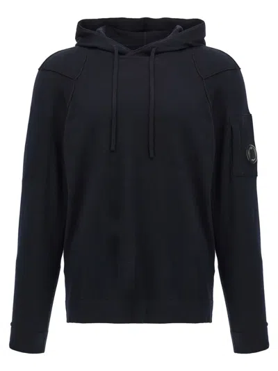 C.p. Company 'sea Island' Hoodie In Blue