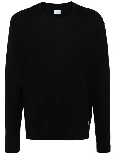 C.p. Company Bottle Green Wool Sweater