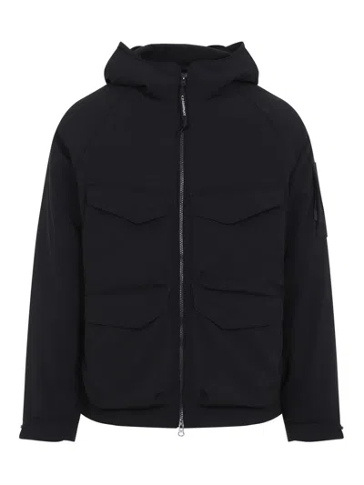 C.P. COMPANY CP COMPANY SHELL PADDED HOODED LENS JACKET