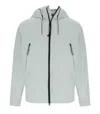 C.p. Company C.p.company Shell-r Goggle Jacket In Gray