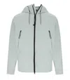 C.p. Company C.p.company Shell-r Goggle Jacket In Grey