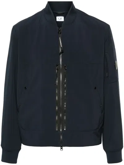 C.p. Company Shell-r Bomber Jacket In Blau
