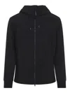 C.p. Company Cp Company Shell-r Goggle Jacket In Black