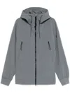 C.p. Company Cp Company Hooded Jacket Made Of Pro Tek In Gray