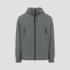C.p. Company C.p.company Green Shell-r Goggle Polyester Jacket In Gray