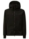 C.P. COMPANY SHELL-R GOOGLE JACKET BLACK