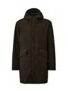 C.p. Company Shell-r Hooded Parka In Black