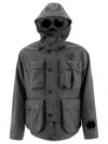 C.p. Company Shetland Jacket In Grey