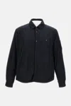 C.p. Company C.p.company Buttoned Pocket Overshirt In Black
