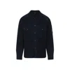 C.p. Company Lens-detail Shirt In Blue