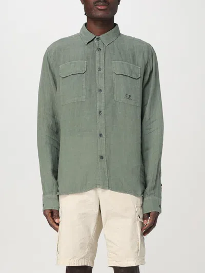 C.p. Company Shirt  Men Color Green