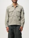 C.p. Company Shirt C. P. Company Men Color Sage In Green