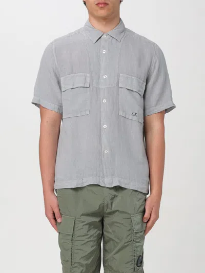 C.p. Company Shirt  Men In Grey