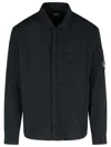 C.p. Company Total Eclipse Chrome-r Pocket Overshirt In Black
