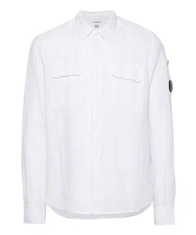 C.p. Company Shirt In White