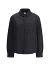 C.p. Company C. P. Company Nylon Shirt Jacket In Black