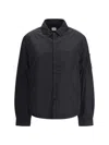 C.p. Company C. P. Company Nylon Shirt Jacket In Black