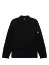 C.p. Company C.p.company Organic Cotton Overshirt In Black