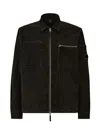 C.p. Company Cp Company Corduroy Zip Overshirt In Black