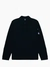C.p. Company C.p.company Organic Cotton Overshirt In Black