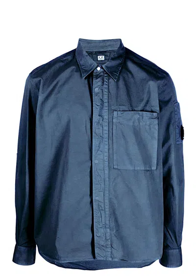 C.p. Company Shirts In Blue