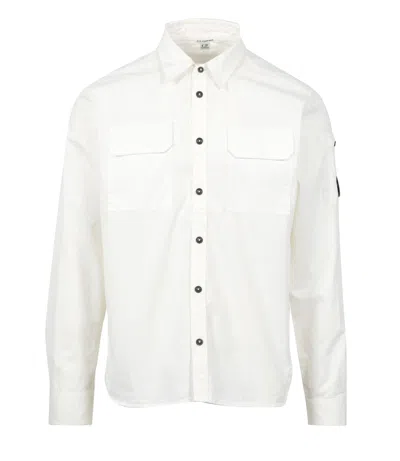 C.p. Company Shirts White