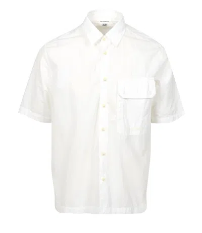 C.p. Company Shirts In White