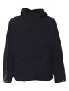 C.p. Company Streamlined Neutrals Outerwear Jacket In Blue