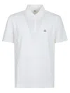 C.p. Company Short Sleeve Polo Shirt In White