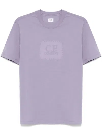 C.p. Company Short-sleeve T-shirt In Purple