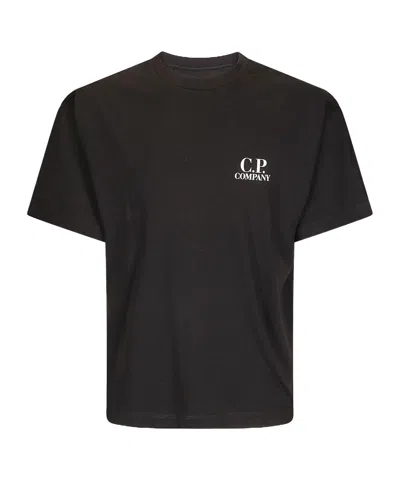 C.P. COMPANY C.P. COMPANY SHORT SLEEVED LOGO JERSEY T-SHIRT