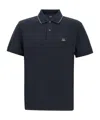 C.p. Company Cp Company Polo T Shirt Black In Black