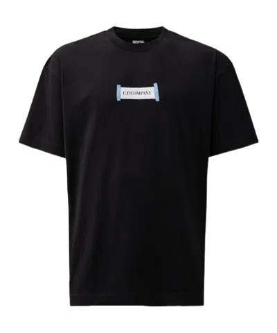 C.p. Company Short-sleeved T-shirt In Black