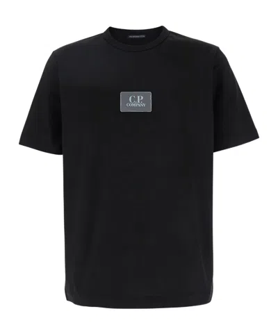 C.p. Company Short-sleeved T-shirt In Black