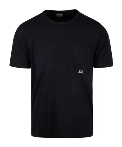 C.P. COMPANY C.P. COMPANY GARMENT DYED POCKET CREWNECK T-SHIRT