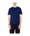 C.p. Company C.p.company Cotton T-shirt With Logo In Blue