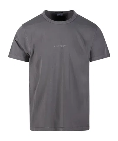 C.p. Company Short-sleeved T-shirt In Gray