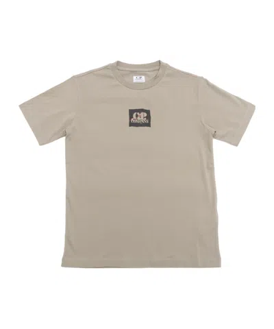 C.p. Company Short-sleeved T-shirt In Nude