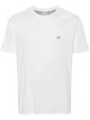 C.p. Company Short-sleeved T-shirt With Print In White