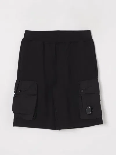 C.p. Company Shorts  Kids Color Black