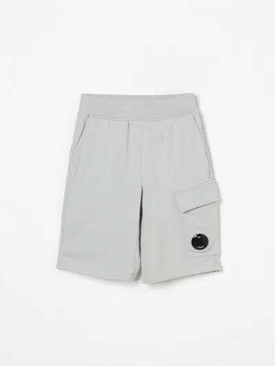 C.P. COMPANY SHORTS C. P. COMPANY KIDS COLOR GREY,G64169020