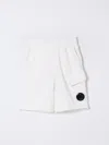 C.p. Company Shorts C. P. Company Kids Color White In White