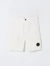 C.p. Company Kids' Shorts C. P. Company Kinder Farbe Weiss