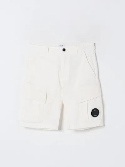 C.p. Company Kids' Shorts C. P. Company Kinder Farbe Weiss