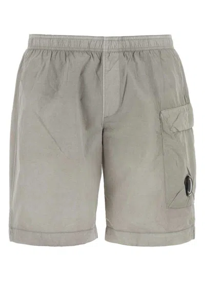 C.p. Company Shorts In Gray