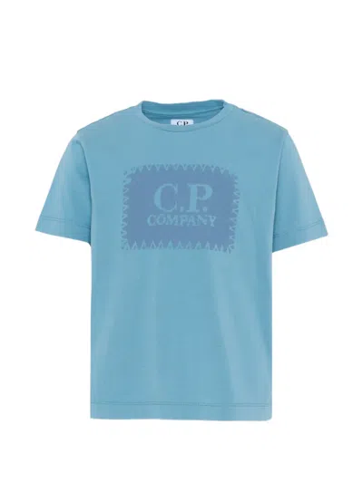 C.p. Company Short-sleeve T-shirt In Blue