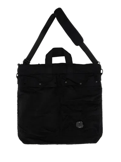 C.p. Company Shoulder Bag In Black