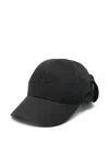 C.p. Company Signature Goggles-detail Cap In Black
