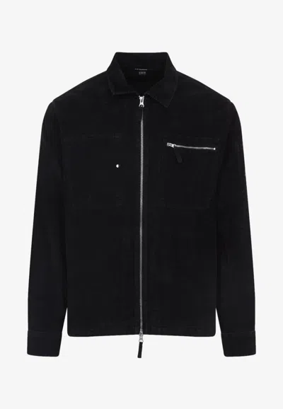 C.P. COMPANY SIGNATURE LENS CORDUROY OVERSHIRT